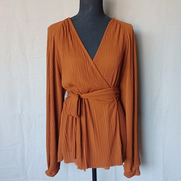 Zara Tops - Zara Wrap Blouse